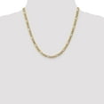 thumbnail image 2 of 10K Yellow Gold chain Figaro 20 in 5.35 mm 5.35mm Semi-Solid, 2 of 5