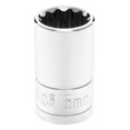 thumbnail image 4 of Juego de Dados Performance Tool W32800 de 9 Piezas con Accionamiento de 1/2" y 12 Puntas, 4 of 9