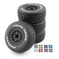 thumbnail image 2 of 4pcs 112mm 1/10 Short Course Truck Tire Tyres Wheel With 12mm Hex For Traxxas Slash Arrma Senton Vk, 2 of 5