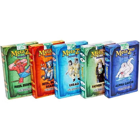 MetaZoo Trading Card Game Cryptid Nation Wilderness Set of 5 Theme Decks (1st Edition)
