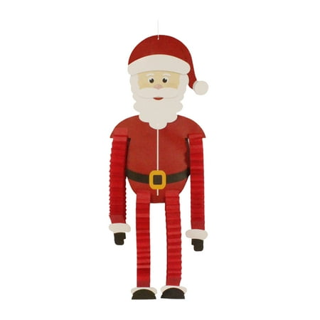 

Cinmonia Christmas Decorations Paper Man Pendant Scene Layout Storefront Decoration Window