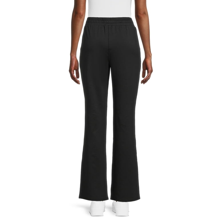 Athletic Works Women s Super Soft Straight Leg Knit Pants 30.50 Inseam Sizes XS XXXL Walmart