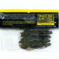 thumbnail image 2 of NetBait Paca Slim 3.5", Green Pumpkin Candy, 9pc Crawfish, Fishing Soft Baits, 2 of 5