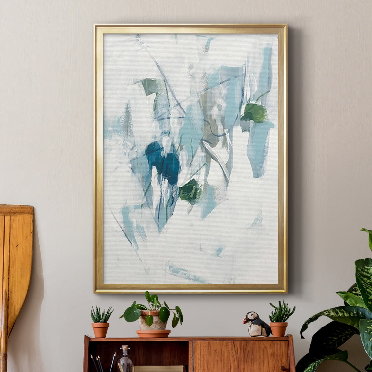 Ice Cavern II Premium Framed Print, in Gold, Black, or Silver - Ready to Hang