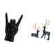 thumbnail image 5 of Escultura Creativa Con Gestos De Mano Y Estatua De Reno, Adornos Para Apartamento, Dormitorio, Restaurante, Sala De Estar, Oficina, Decoración Del Hogar, Manualidades Con Los Dedos., 5 of 8