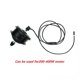 thumbnail image 3 of Cable extensor de bicicleta eléctrica de 9 pines de 60 cm con cable conector de bicicleta eléctrica de 130 cm, 3 of 5