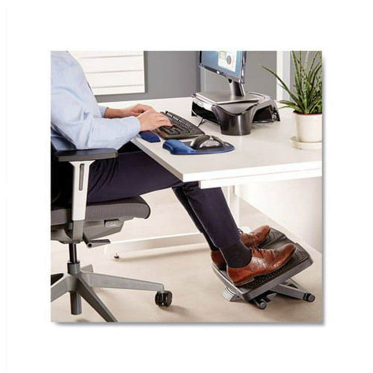 Ultimate Foot Support, HPS, 17.75w x 13.25d x 4 to 6.5h, Black/Gray Ultimate Foot Support, HPS, 17.75w x 13.25d x 4 to 6.5h, Black/Gray