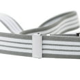 thumbnail image 4 of Buyless Fashion Adjustable 2 Pack Suspenders for Kids Toddlers Baby Elastic Solid Color 1 Inch - Y Back Design - 5102-2-Gray-White-Stripe-26, 4 of 7
