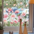 thumbnail image 3 of Floral Bouquet Window Cling Stickers Reusable Removable Decorative Film for Home, 3 of 3