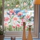 thumbnail image 3 of Colorful Floral Bouquet Window Sticker Flor Ventana Clings Reutilizable Extraíble Doble para el Hogar, 3 of 3