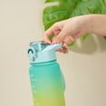 thumbnail image 4 of Tasse en Plastique Grande Capacité 1L Couleur Dégradée Mode Simple, 4 of 6