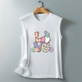 thumbnail image 5 of Babysbule Womens Summer Top Easter Fashion Women's Casual Sleeveless Printed Ladies Sweatshirts Tops Vest, 5 of 6
