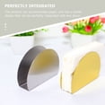 thumbnail image 5 of STRANDCHIC 2-Pack Stainless Steel Tissue Holder for Household Use, Stylish Napkin Rack in Assorted Colors, 5 of 8