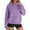 Z05-Purple, variant on Fleece pet Cat Small Day Pouch Hoodie Carrier Holder Carrying Sweatshirt Kangaroo Pocket