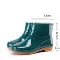 thumbnail image 3 of Rain Boots for Women Waterproof Ankle Garden Shoes Anti Slipping Rubber Short Rainboots for Ladies, 3 of 5