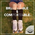 thumbnail image 6 of Diamond Star Men’s Tube Socks – Premium Cushioned Cotton Over the Calf Athletic Knee High Socks (Brown - 6 Pairs 26 inches Mid Calf Socks fit size 10-15), 6 of 6