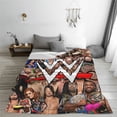 thumbnail image 3 of Wwe Fleece Blanket Super Soft Cozy Throw Blanket 80"X60", Lightweight Fuzzy Comfy Flannel Blanket Warm Plush Throw Blankets For Couch, Sofa, Bed, 3 of 8
