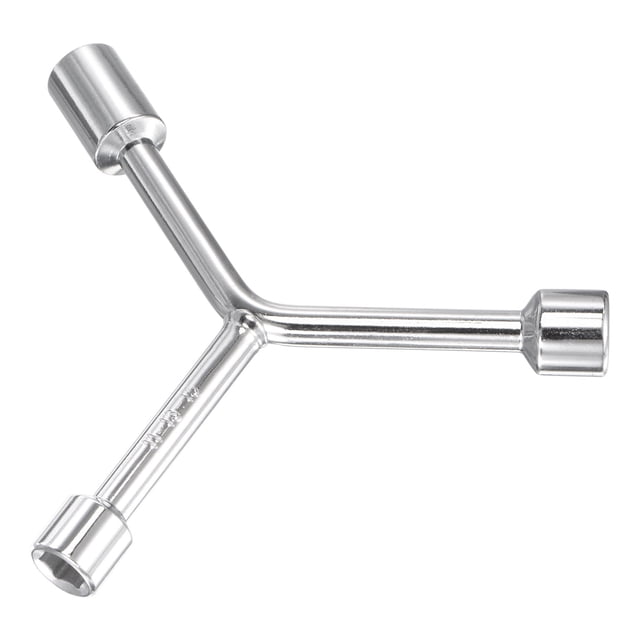 Llave de vaso en forma de Y Uxcell, herramienta de reparación combinada de 11mm, 13mm y 15mm, 3.5 pulgadas