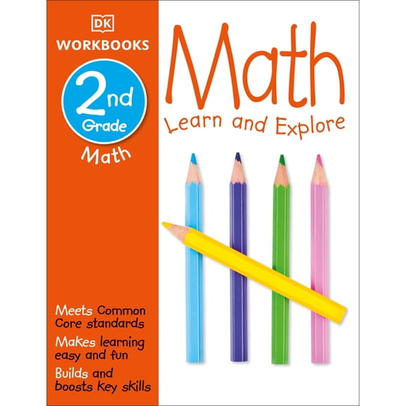 Pre-Owned DK Workbooks: Math, Second Grade: Learn and Explore Paperback