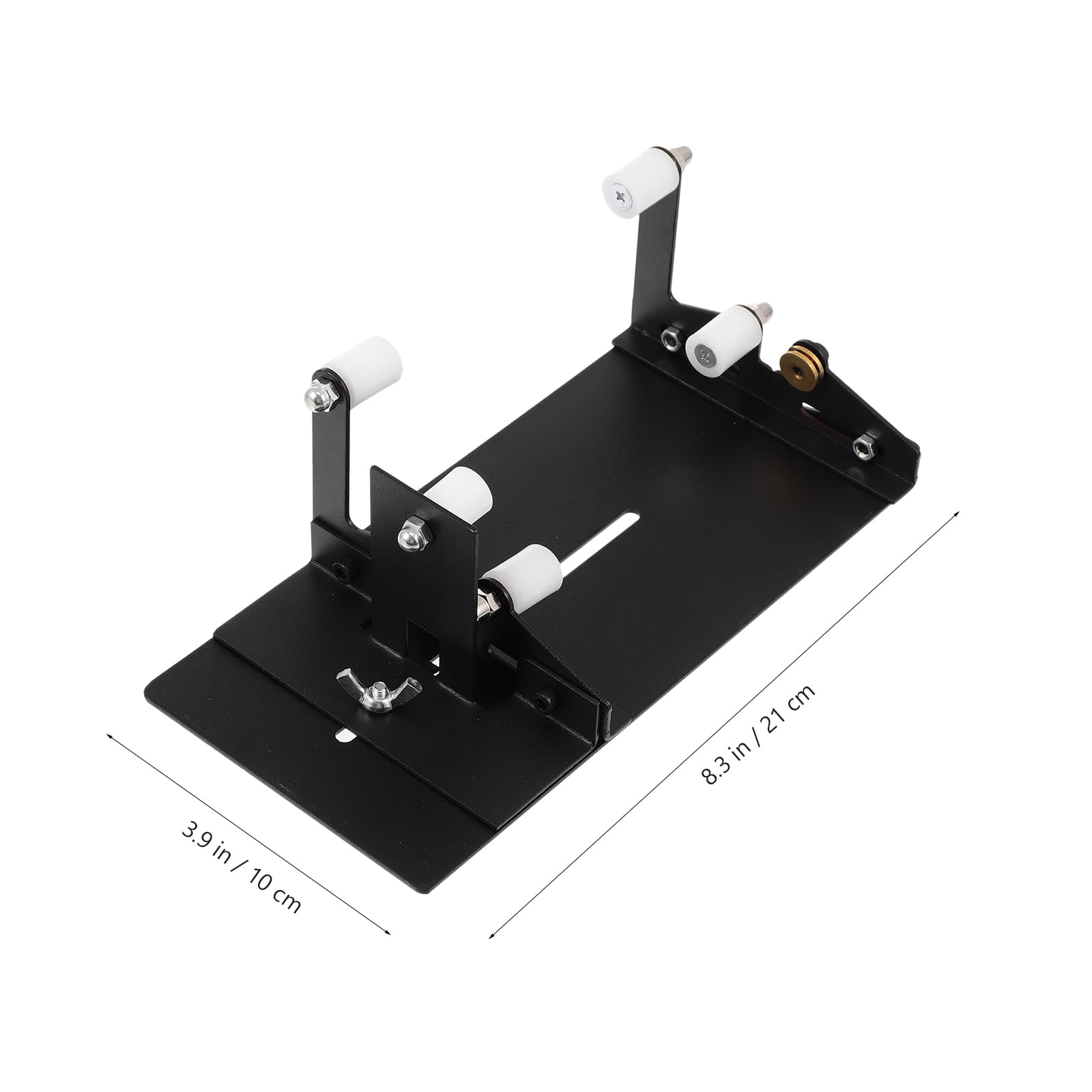 FENGGUIQU 1Set Glass Bottle Cutter Black Steel Rubber Adjustable for Wine Beer Bottle Cutting