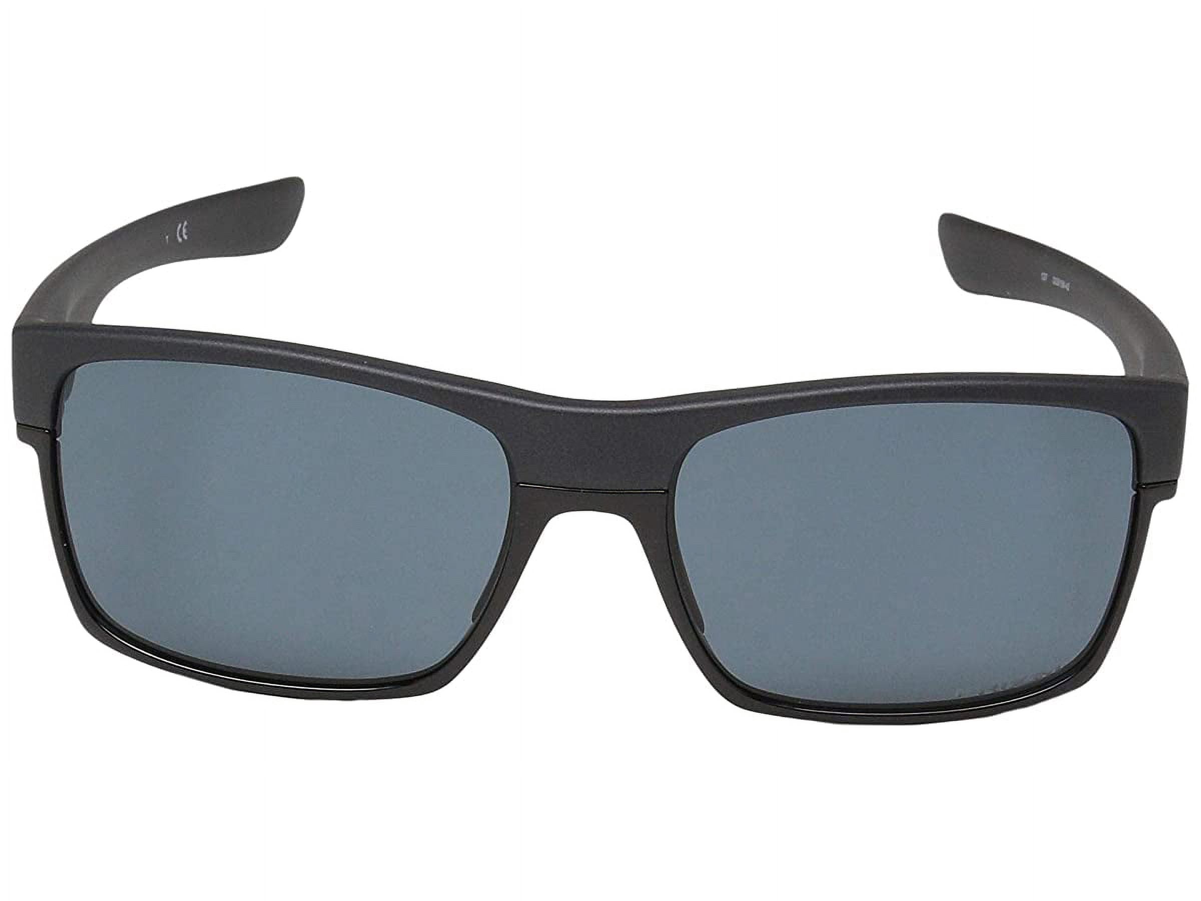 Oakley Mens Oo9189 Twoface Square Sunglasses Steel/Prizm Grey 60 Millimeters