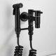 thumbnail image 2 of Multi-Function Black Wall-Mounted Faucet Ideal for Bathrooms and Laundry Rooms, 2 of 4