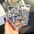 thumbnail image 5 of Compatible with Galaxy Z Flip 4 Case Cute Bling Glitter for Women Girls 3D Rhinestone Dimaond Girly Handmade Perfume Bottle Flower Gem Fashion Luxury Shiny Sparkle Crystal Phone Case, 5 of 6