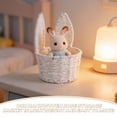 thumbnail image 3 of unbranded Cesta Tejida Para Almacenamiento Con Orejas De Para Del Hogar, 3 of 8