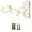 A, variant on Dezsed Indoor and Outdoor Wall Type Plant Pot Hanging Bracket Hanger Metal Hook on B