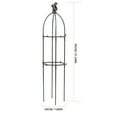 thumbnail image 2 of MasteelfCA 1 Set Sturdy Plant Climbing Rack Gardening Plant Support Trellis Potted Plant Supporting Rack, 2 of 9