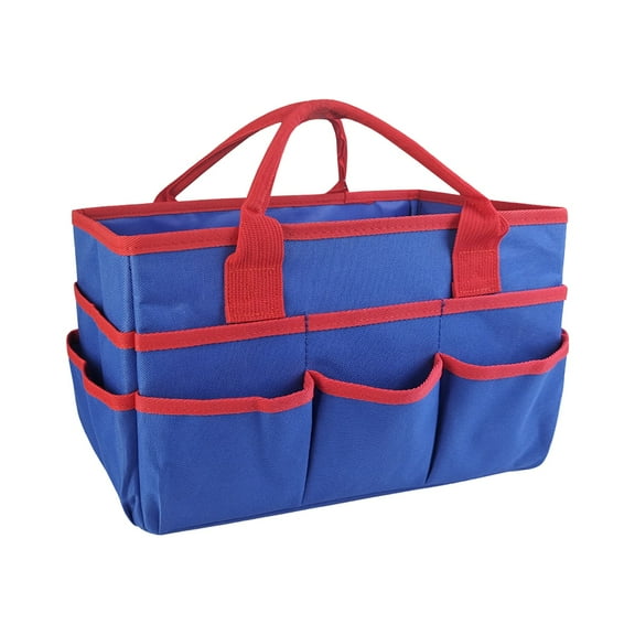 Vikakiooze Multi-Pocket Teacher Handbag Mummy Bag Gardening Tool Bag Stationery Organiser Portable Bag