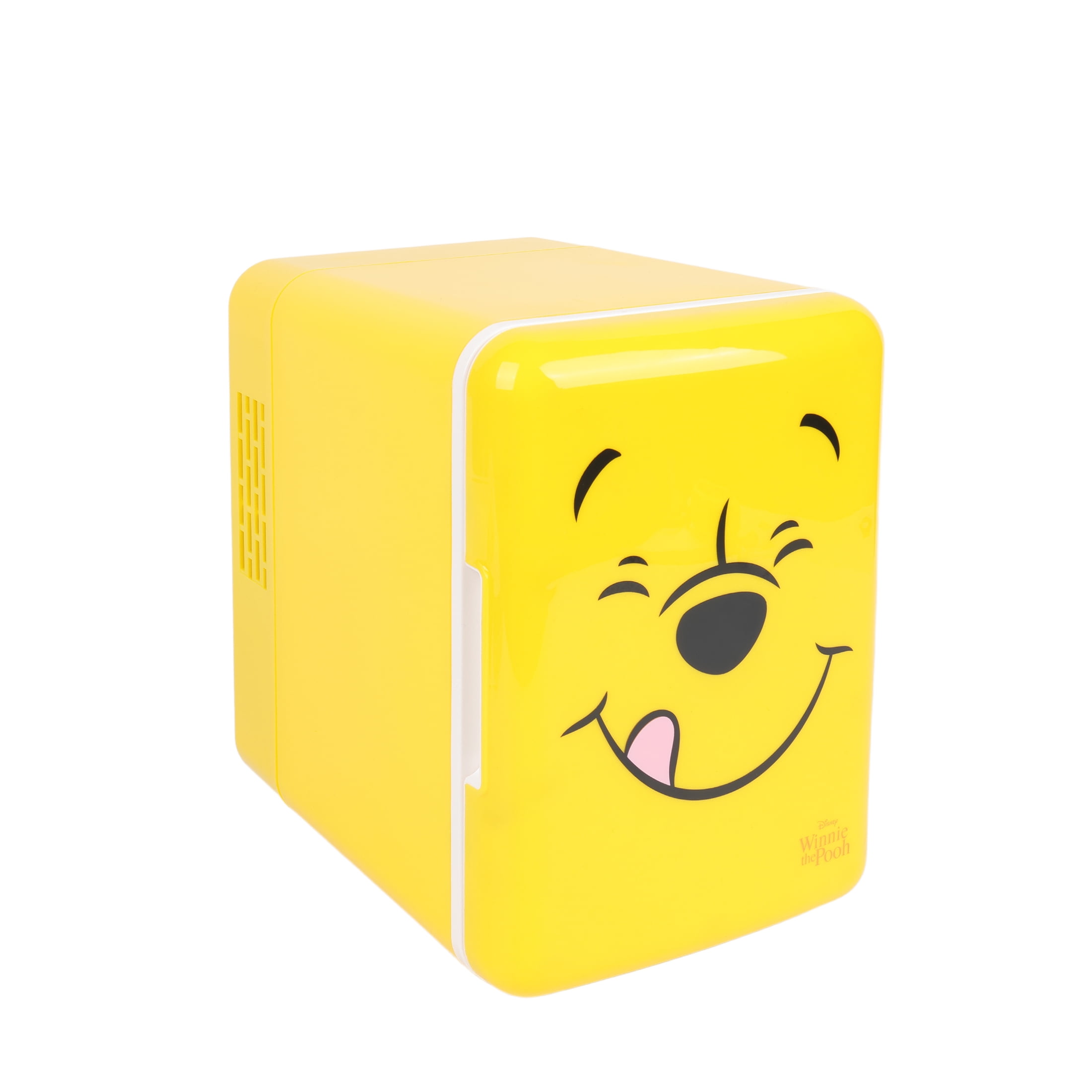 Winnie the Pooh 4L 6-Can Mini Fridge, Yellow