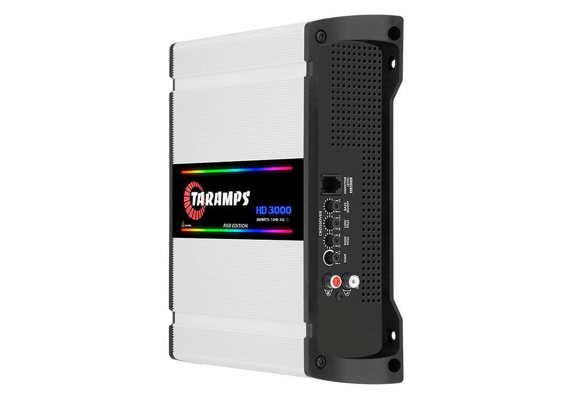 taramp's HD3000 ２Ω Amazon.com: Taramps HD 3000 1 Ohm Black RGB 1 Channel Amplifier