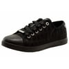 Donna Karan DKNY Women's Blair Logo Black Fashion Sneakers Shoes