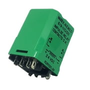 KUR11D11-24, 5945005816985 Electromechanical Relay 24VDC 12A DPDT (39.11x50.8x72.8)mm Bracket Impulse Relay
