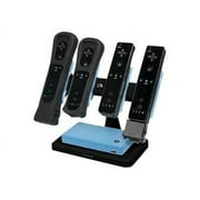 CTA WI-B4NCWD Quadruple Induction Charge Station - Wireless game controller / portable game console charging stand + power adapter - for NINTENDO Nintendo DSi, Nintendo DSi XL, Wii Remote Plus, Wii Remote with Wii MotionPlus