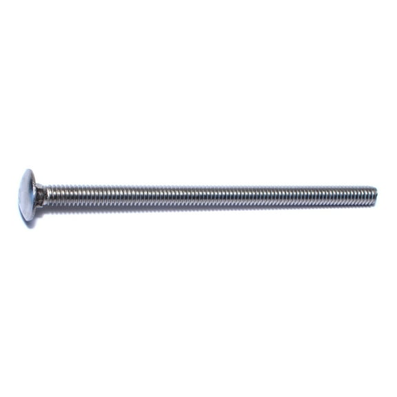 1/4"-20 x 4-1/2" 18-8 Stainless Steel Coarse Thread Carriage Bolts CBSS-136