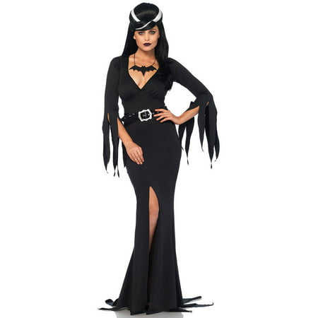 Leg Avenue Women's Immortal Morticia Mistress of the Dark Costume