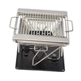 thumbnail image 3 of Parrilla plegable compacta y fácil de limpiar, ideal para barbacoas, camping, senderismo y otras actividades al aire libre. Perfecta para actividades, 3 of 8