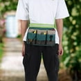 thumbnail image 5 of Eddwiin Bolsa de Herramientas de jardín con múltiples Bolsillos, Organizador de Bolsa Colgante en la Cintura con cinturón Ajustable, Suministros de jardinería, 5 of 5