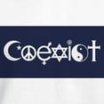 thumbnail image 3 of CafePress - Coexist Sweatshirt - Pullover Hoodie, Hooded Sweatshirt, 3 of 4