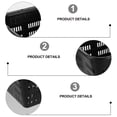 thumbnail image 3 of Miangastore 10pcs Thickened Plastic Planting Root Control Baskets Garden Mesh Nets (Black), 3 of 9