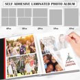 thumbnail image 2 of Duety Álbum Photo Grande de 60 Páginas Álbum Photo Autoadhesivo con Bolígrafos, Álbum de Recortes para Manualidades, Caja de Almacenamiento de Álbum Photo de Tapa Dura de Lino para Boda de Bebé, 2 of 9