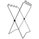 thumbnail image 3 of Estante plegable de alambre de hierro para bolsas de basura portátil para barbacoa y picnic, protección del medio ambiente, 3 of 14