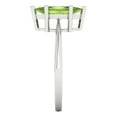 thumbnail image 3 of 1.5 ct Marquise Cut Natural Peridot Solitaire Engagement Ring for Women in 18K White Gold, 3 of 5