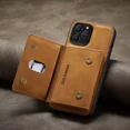 thumbnail image 4 of 1 Funda De Piel Magnética Desmontable 2 En 1 For iPhone, 4 of 8