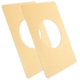 thumbnail image 6 of Gongc Matte Gold Door Knob Reinforcement Plate (2pcs), 6 of 7