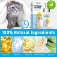 thumbnail image 6 of Cat Waterless Shampoo, Natural Dry Shampoo for Dogs and Cats, Dog Shampoo and Conditioner, Convenient No-Rinse Wash For Cleaning, Conditioning & Detangling, For All Coat Types, 6 of 8