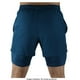 thumbnail image 4 of Bermuda Wilson para Hombre, con Biker Amarillo con Azul Petróleo Talla EG, 4 of 4