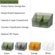 thumbnail image 3 of Organizador de maquillaje Freebirdly de gran capacidad Green-L, 3 of 6